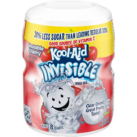 Kool aid invisible - Kool Aid Packets Drink Mix, 20 Assorted Flavor Powdered Sugar Free Koolaid Mix Powder Singles Zero Calorie, Each Packet Makes a Pitcher, 2 Packets of Each Flavor, with Nosh Pack Mints (40 Count) 40 Piece Assortment. 4.7 out of 5 stars. 68. 100+ bought in past month. $31.95 $ 31. 95 ($3.63 $3.63 /Ounce)